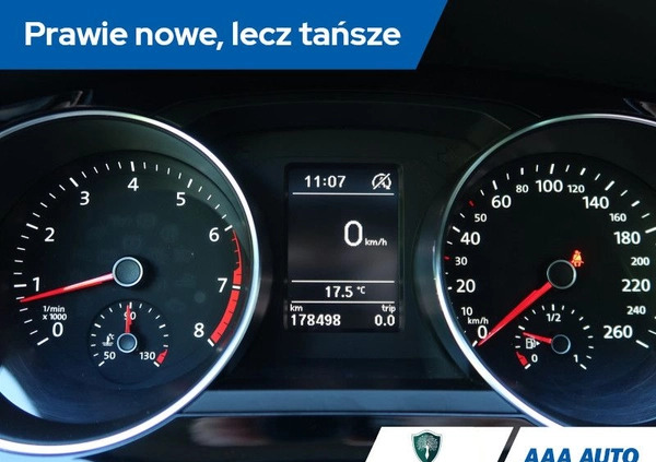 Volkswagen Jetta cena 43000 przebieg: 178493, rok produkcji 2015 z Brzeg małe 254